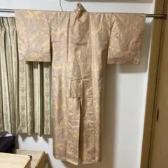 こてつ様ご専用　美品　本場大島紬　ベージュ系　152cm 裄丈63