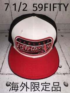 ニューエラ　59FIFTY オークランドアスレチックス　藤浪晋太郎　海外限定品