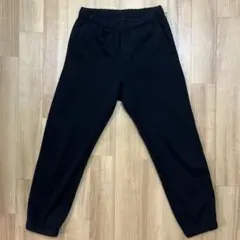 UNIQLO ヒートテックボアスウェットパンツ ブラック S ユニクロ 黒