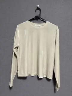 m*⭐様 【AMERICAN HOLIC】ベロアクルーネックカットプルオーバー