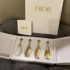 新品　Dior jadore ミニ香水4本セット ショップ袋付き