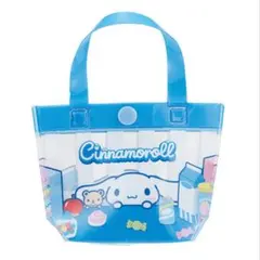 サンリオキャラクターズ プールバッグ風ミニポーチ2 シナモロール
