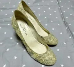 JILLSTUART・ジルスチュアート・本革パンプス・23cm