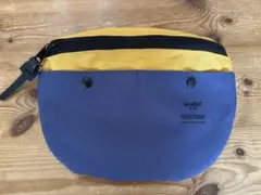 anello ショルダーバッグ イエロー/ネイビー(ショルダー紐なし)