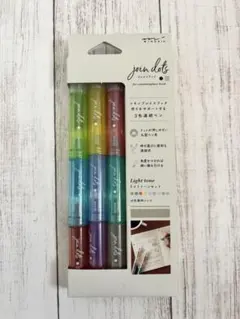 ドットペン 「ジョインドッツ」3本セット ライトトーンのサムネイル
