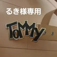 Tommy ロゴバックル ベルト ベージュのサムネイル