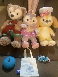 シェリーメイ、ステラ・ルー 、クッキーアンぬいぐるみ＆小物セット