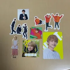 WEST. 中間淳太 セット 関西七色男大祭り ステッカー アクスタ