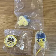 まめっち3点　カラフルマルチチャーム　平成女児チョコ　カプセルフロッキー