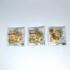 クレヨンしんちゃん　チョコビ　大当たりメタルチャーム 未開封3種