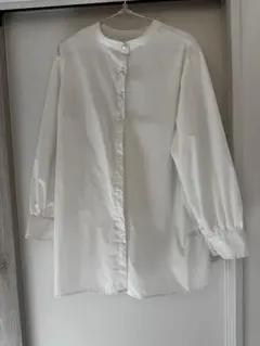 Discoat⭐︎ホワイトボタンシャツ 長袖