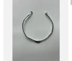 21AW L メゾン マルジェラ カレンダーロゴ スリム カフ ブレスレット
