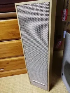 昭和レトロ当時物　National ナショナル　壁掛けスピーカー　WS-1006 昭和レトロ】ナショナル 壁掛け型両面スピーカー WS-106 - メルカリ