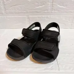 ★adidas アディダス キッズ サンダル 13cm ブラック 黒 ベビー