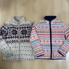 ユニクロ　フリース2着セット