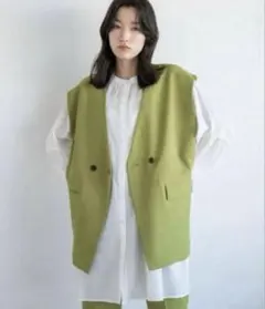 ローリーズファーム　バスケットベスト セットアップ　M.