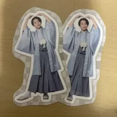 あけおめ ステッカー 2枚セット 上田凱吏