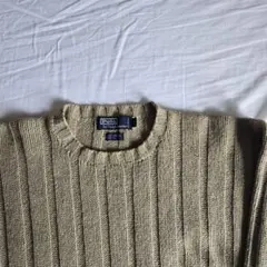 90s Polo by Ralph lauren 完全無地 シルク　ニット