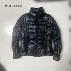 オールドユニクロ ユニクロ ダウン 光沢 y2k プレミアムダウン 블랙