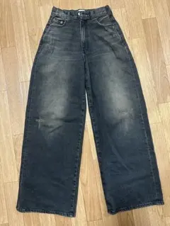 AZULbymoussyアズールバイマウジー ワイドデニム