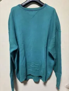 90's希少アメリカ製Lands' End コットンニット ランズエンド