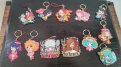 ポケモン他キャラクターラバーストラップ12個セット