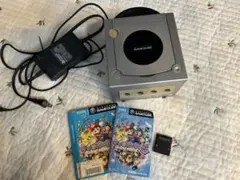 任天堂 ゲームキューブ シルバー 本体 マリオパーティ5付き
