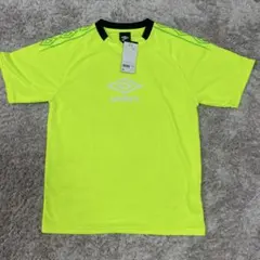 umbro 蛍光イエロー サッカーシャツ Lサイズ