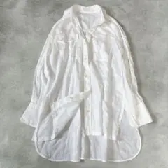 Hug O War. Cloth&Crossリネン100%長袖 シャツチュニック - メルカリ