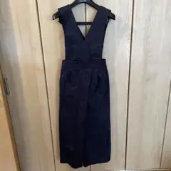 ネイビー オールインワン　サロペット