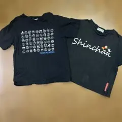 匿名配送　150 Tシャツ まとめ売り　ドラえもん　クレヨンしんちゃん