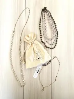 【新品、未使用】 PLST ネックレス　14金メッキ　ゴールド　おまけ付き