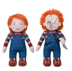★当時品★ チャッキー ぬいぐるみ 人形 大小2体セット チャイルドプレイ ☆当時品☆ チャッキー ぬいぐるみ 人形 大小2体セット