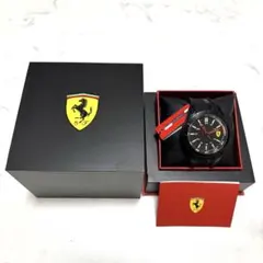 【未使用に近い】Ferrari フェラーリ クォーツ 腕時計 元箱付き シリアルのサムネイル
