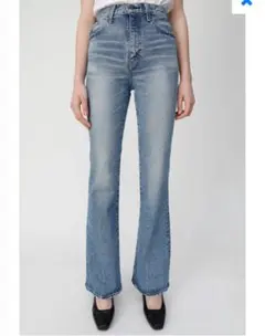 MVS FLARE moussy long 25インチ　フレアデニム