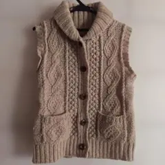 スタジオクリップ　ニットベスト