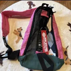 Dickies ショルダーバッグ ピンク/グリーン