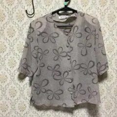 シャツブラウス　五分袖　１１号　婦人服