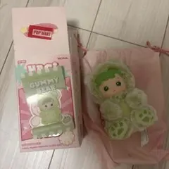 POP MART HACIPUPU GUMMY BEAR マスコット 緑