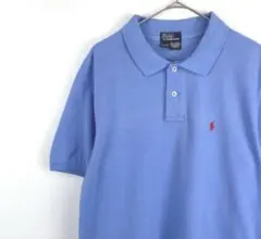 Polo by Ralph Lauren 鹿の子ポロシャツ　水色　No.3180
