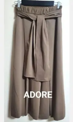 ワイドパンツ ロングスカート