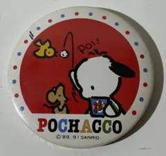 サンリオ　ポチャッコ　91 缶バッジ