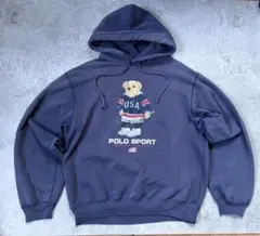 美品】00s Polo byラルフローレン チェック パーカー サーマルY2K