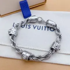 LOUIS VUITTON ブレスレット　ツイスト　ロープ　チェーン　モノグラムのサムネイル