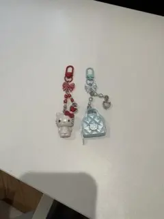 ハローキティ サンリオ シークレットマスコットチャーム ミニチュアキルトシリーズ