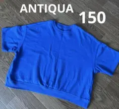 ANTIQUA アンティカ　トップス　ブルー　半袖　150のサムネイル