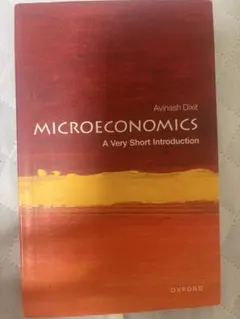 Microeconomics A Very Short Introduction