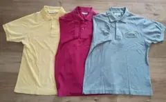 ラコステ★メンズポロシャツ３枚セット★Lacoste