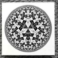 80'S☆MC Escher☆ビンテージ☆トリックアート☆エッシャー☆騙し絵