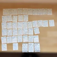 1987年 −1990年　カルビー プロ野球 トレーディングカード 45枚セット